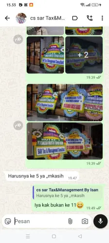 Testimonial Papan Bunga setiabudi